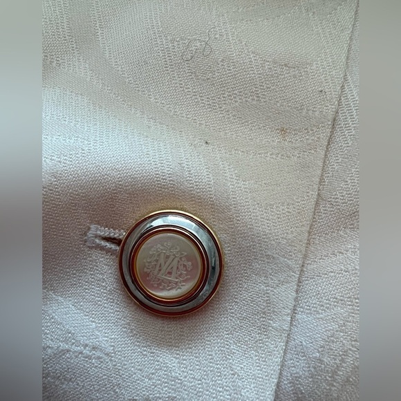 Escada Women's Jacket Size:34 In Cream Yellow - Picture 3 of 16